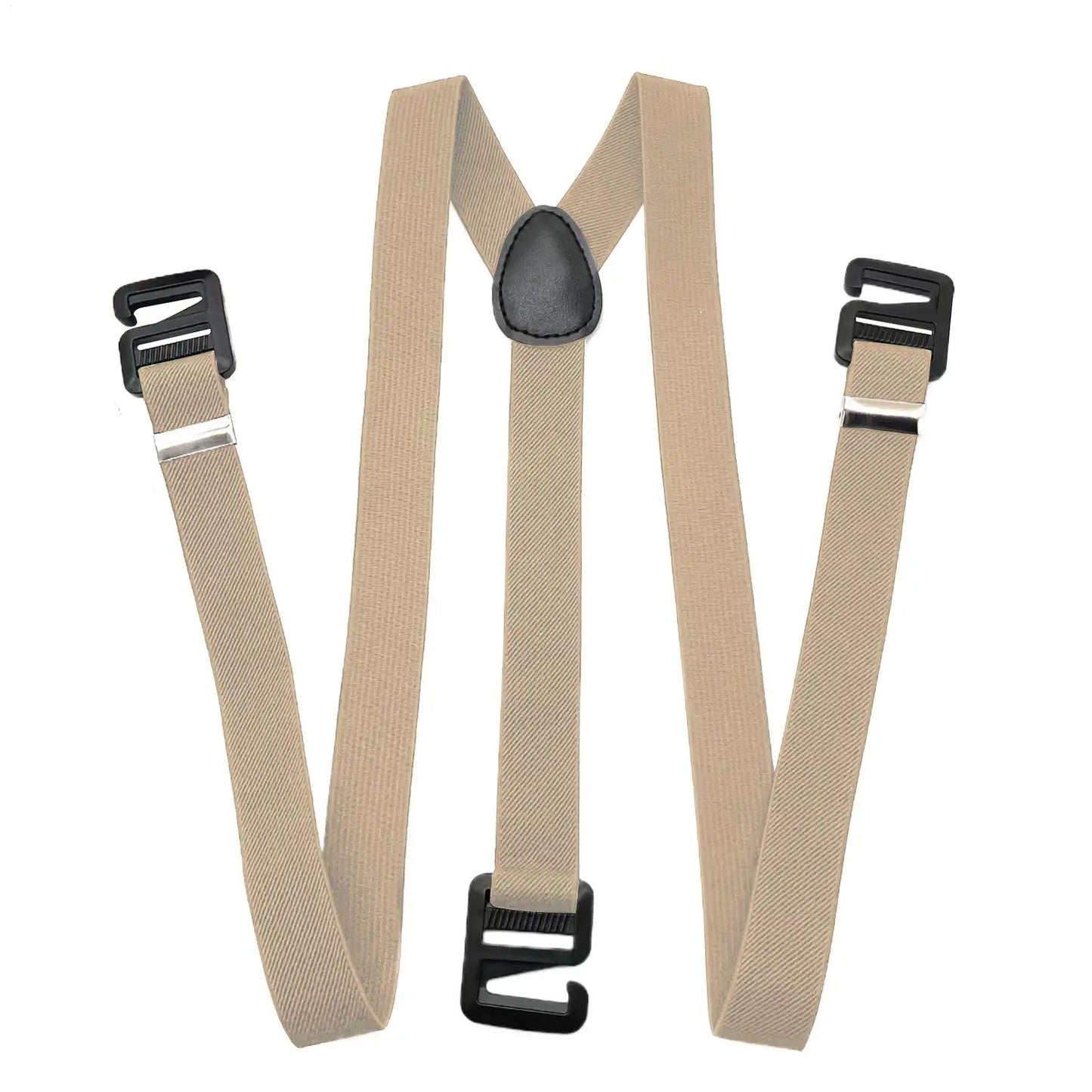 Men's Y-Back Suspenders – Adjustable Heavy Duty Hidden Braces