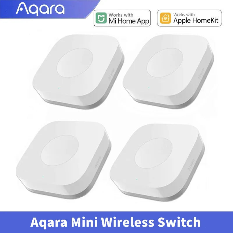 Original Aqara Wireless Mini Switch Zigbee Sensor One Key Control Button Smart Remote Control Home Automation for Homekit MiHome Peaceful Pleasures Health and Wellness