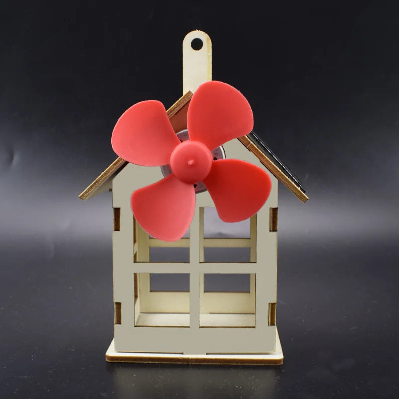 2-in-1 Solar Windmill DIY STEM Kit – Kids Science Toy