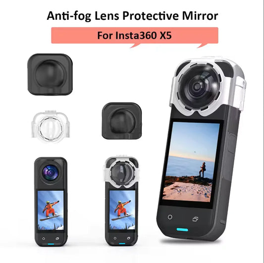 Insta360 X5 Anti-Fog Lens Protective Cap & Guard Cover Camera Lens Guard Oasis Select