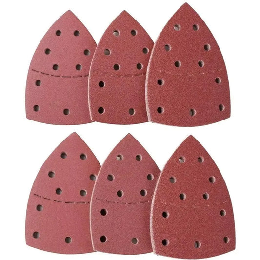 10 20 11-Hole Mouse 40-320 Grits Triangular Sandpaper Detail Sanding Peaceful Pleasures Health and Wellness