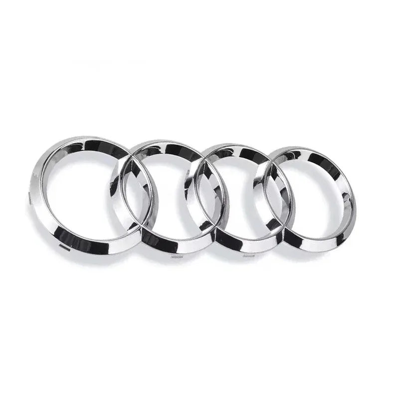 Audi 4 Rings ABS Hood & Trunk Emblem Badge | A3 A4 A5 Q5 Q7