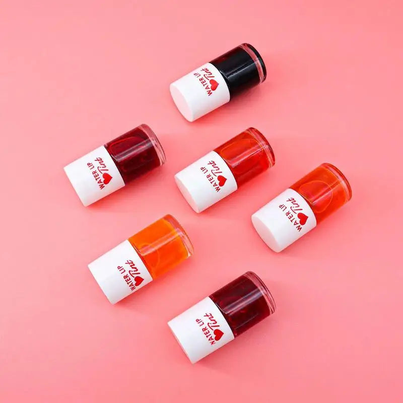 Matte Water Lip Tint & Cheek Blush – Waterproof, 6 Colors