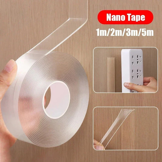 Nano Tape Extra Strong Double Sided Adhesive – 1m to 5m Double Sided Tape Oasis Select 3.28 feet(1 m) 1mm 20mm
