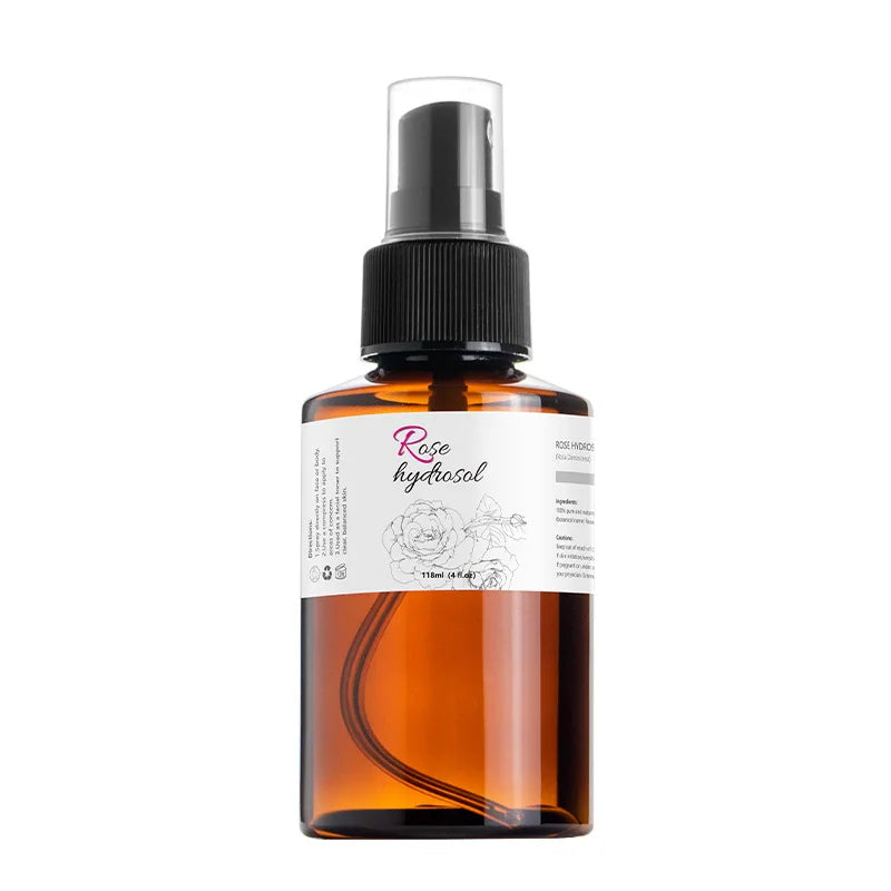 118ml/500ml Toner Hydrosol Moisturizing Firming Skin Soothing Repairing Skin Barrier Brightening Rice Facial Toner Skin Care Peaceful Pleasures Health and Wellness Rose 118ml