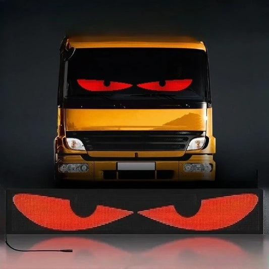 RGB LED Matrix Truck Sign Panel | Scrolling Remote Control Display