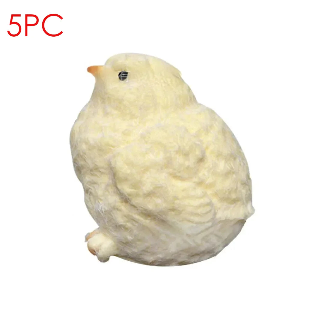 Handmade Squishy Chicken Fidget Toy – Soft Latex Squeeze Chick