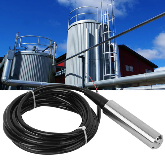 TL‑136 Liquid Level Transmitter Water Level Sensor Detector 24VDC 4‑20mA Output Level Sensor Liquid Level Transmitter Peaceful Pleasures Health and Wellness