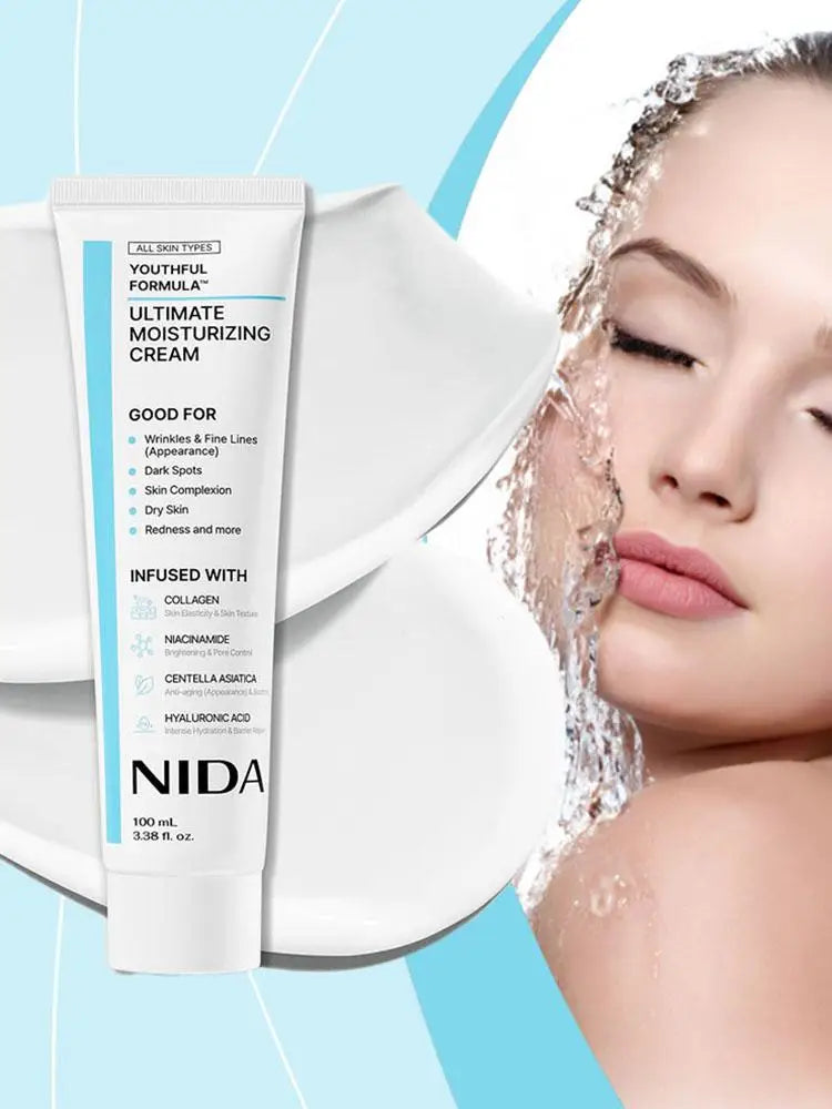 Niacinamide Hyaluronic Acid Face Cream – 100ml Moisturizer