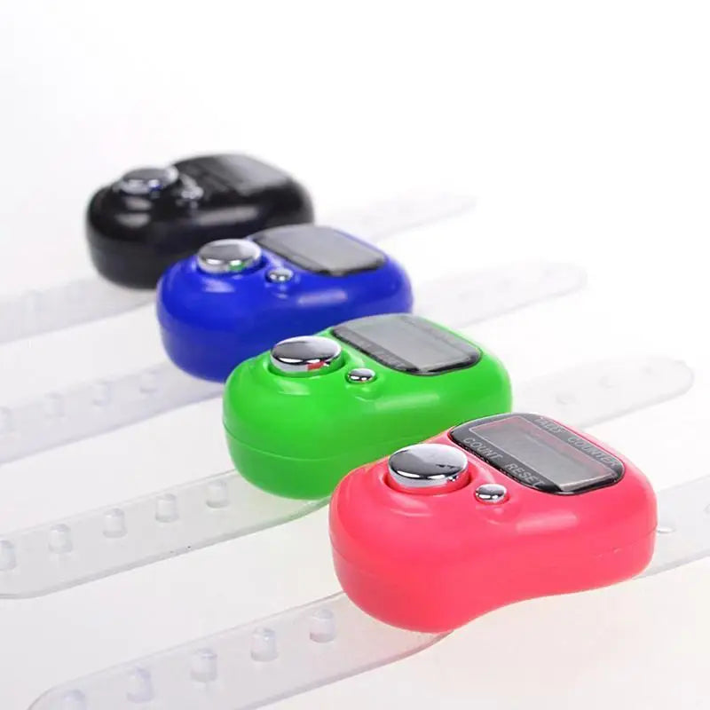 Finger Counter Digital LED Electronic Handheld Tally Counter Clicker Counter Ring for Sewing Knitting Weave Tool Peaceful Pleasures Health and Wellness