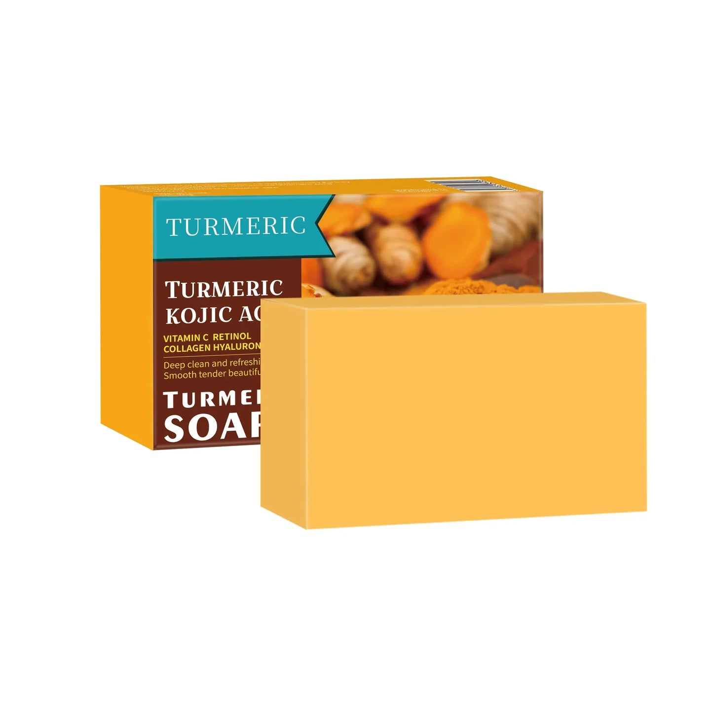 Rice & Turmeric Vitamin C Soap Bar | Face & Body Cleanser