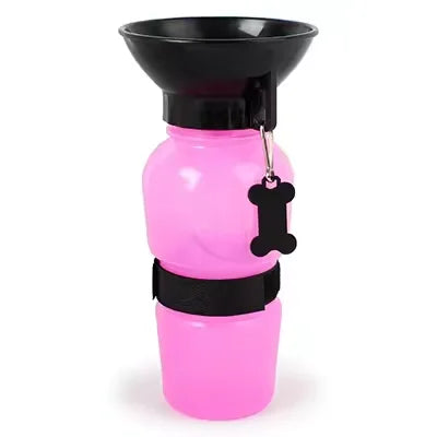 500ml Portable Pet Water Bottle – Leak-Proof Travel Cup for Dogs