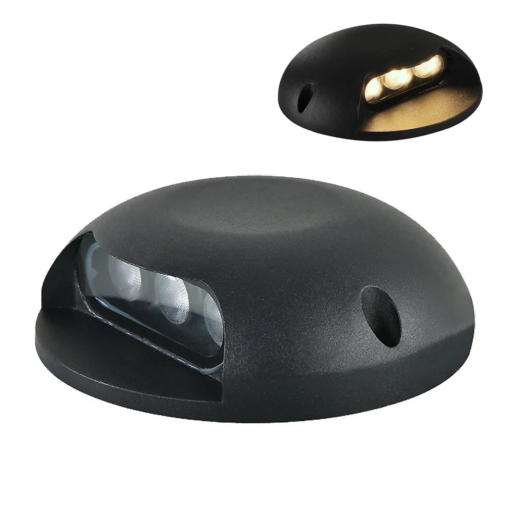 IP67 Waterproof LED Ground Light 3W | 12V 24V 220V Outdoor