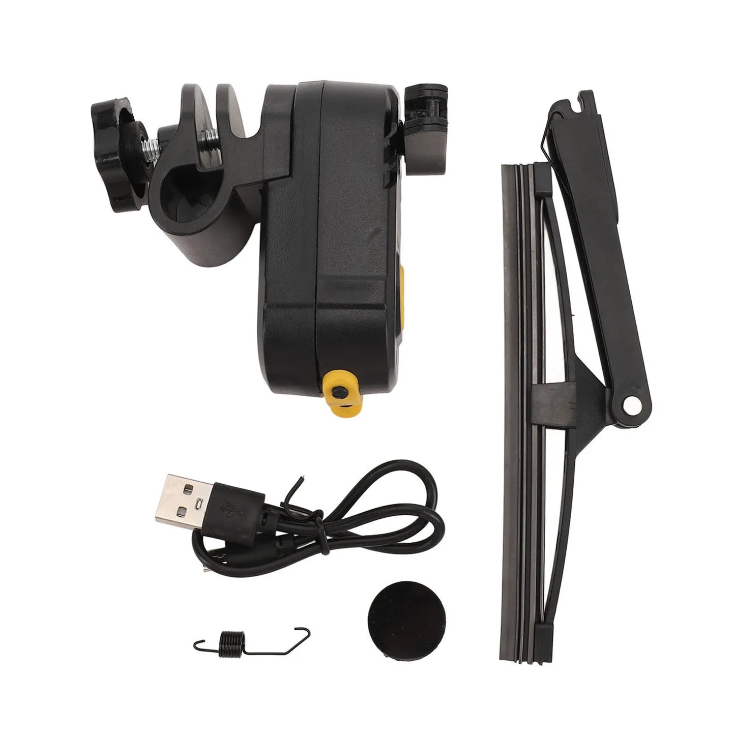 Rechargeable Motorcycle Windshield Wiper | 170° 2-Speed
