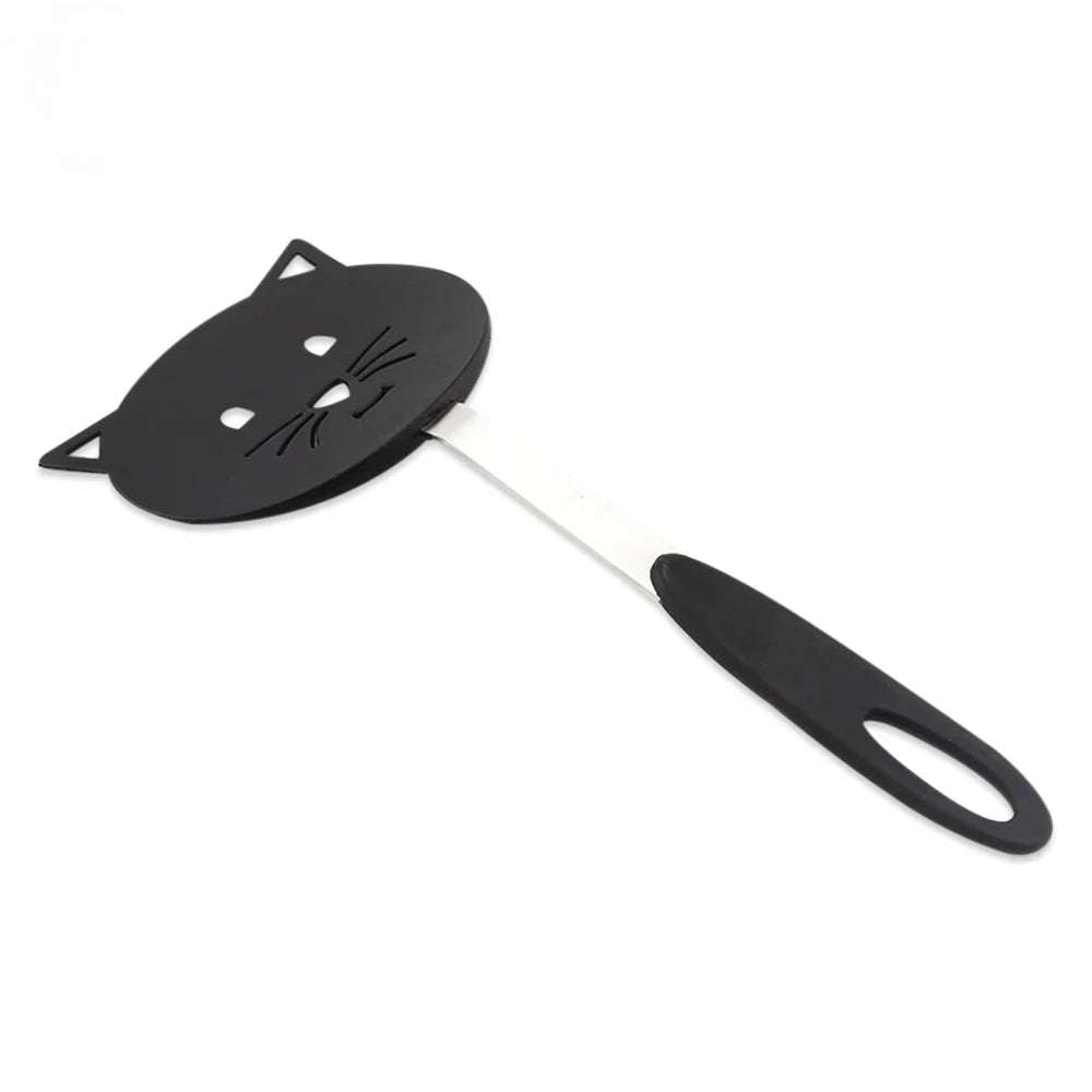Nylon Spatula Cat Cartoon Cooking Spatula Household Non-stick Pan No Damage Spatula Kitchenware Creative Simple Omelette Shovel Peaceful Pleasures Health and Wellness
