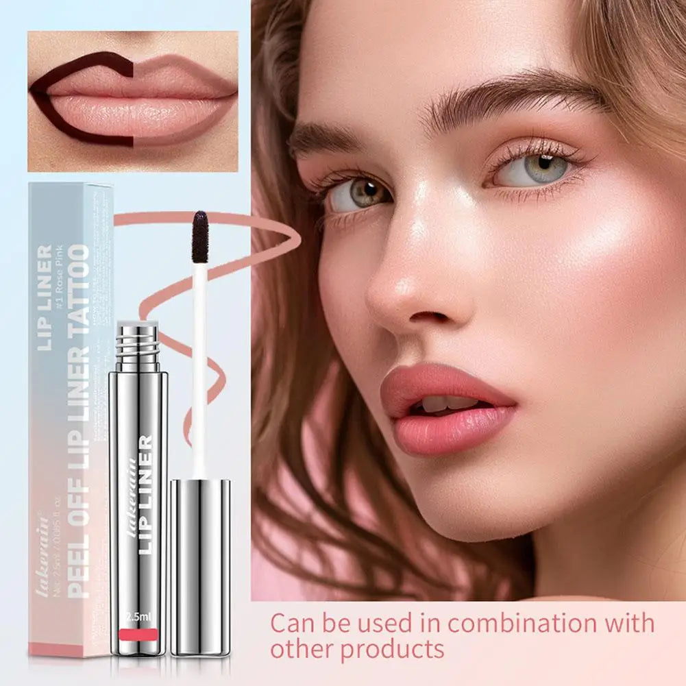 Waterproof Lip Liner Peel Off Tattoo for All-Day Color Peaceful Pleasures Health and Wellness