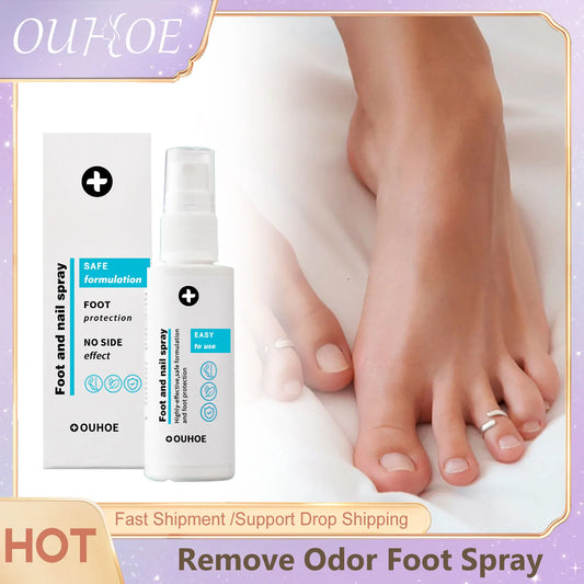 Foot Deodorant Spray – Odor Control, Moisturizing & Nail Care Foot Deodorant Spray Peaceful Pleasures Health and Wellness