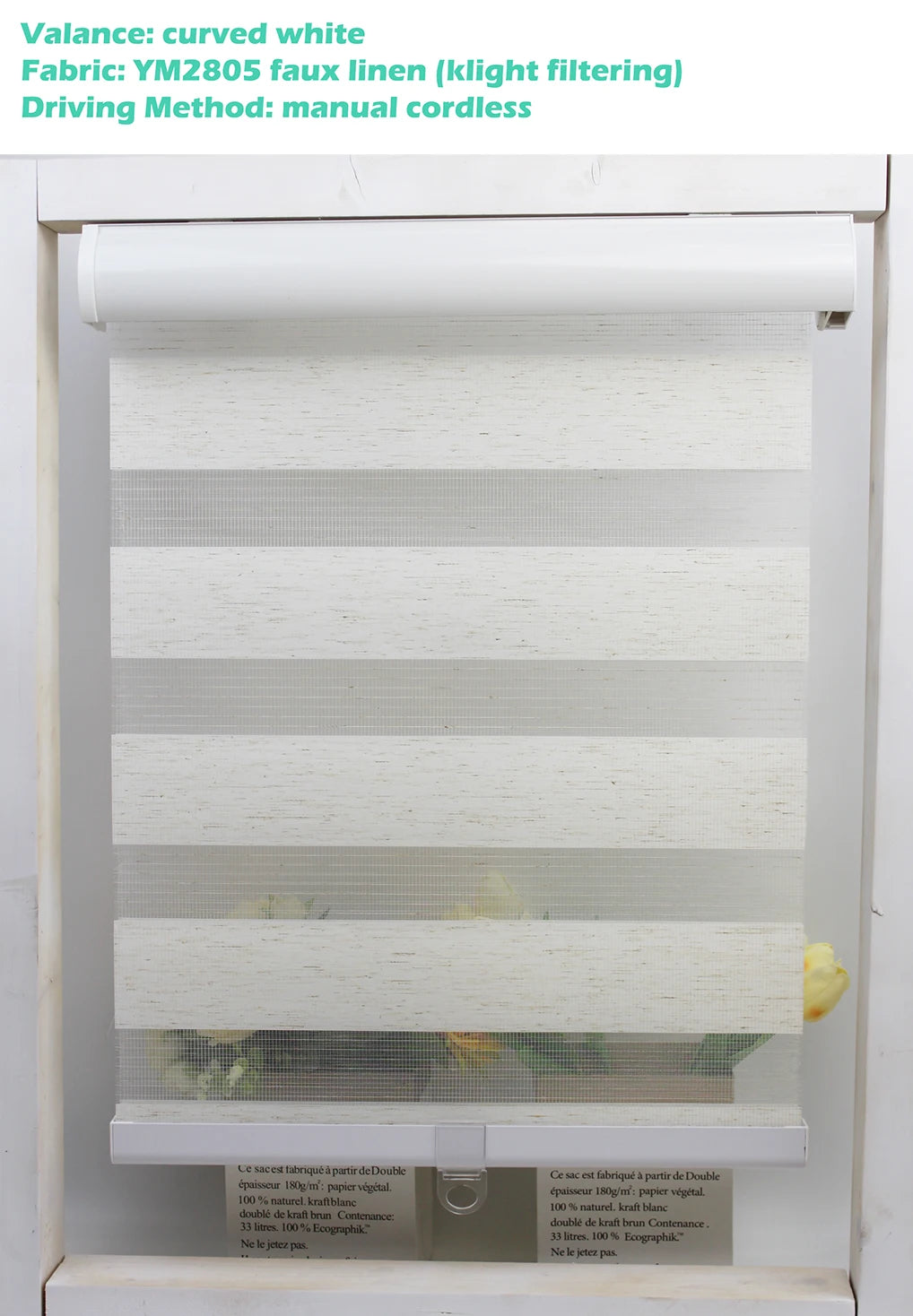 Custom Motorized Zebra Blinds – Blackout Day & Night | Decopedia