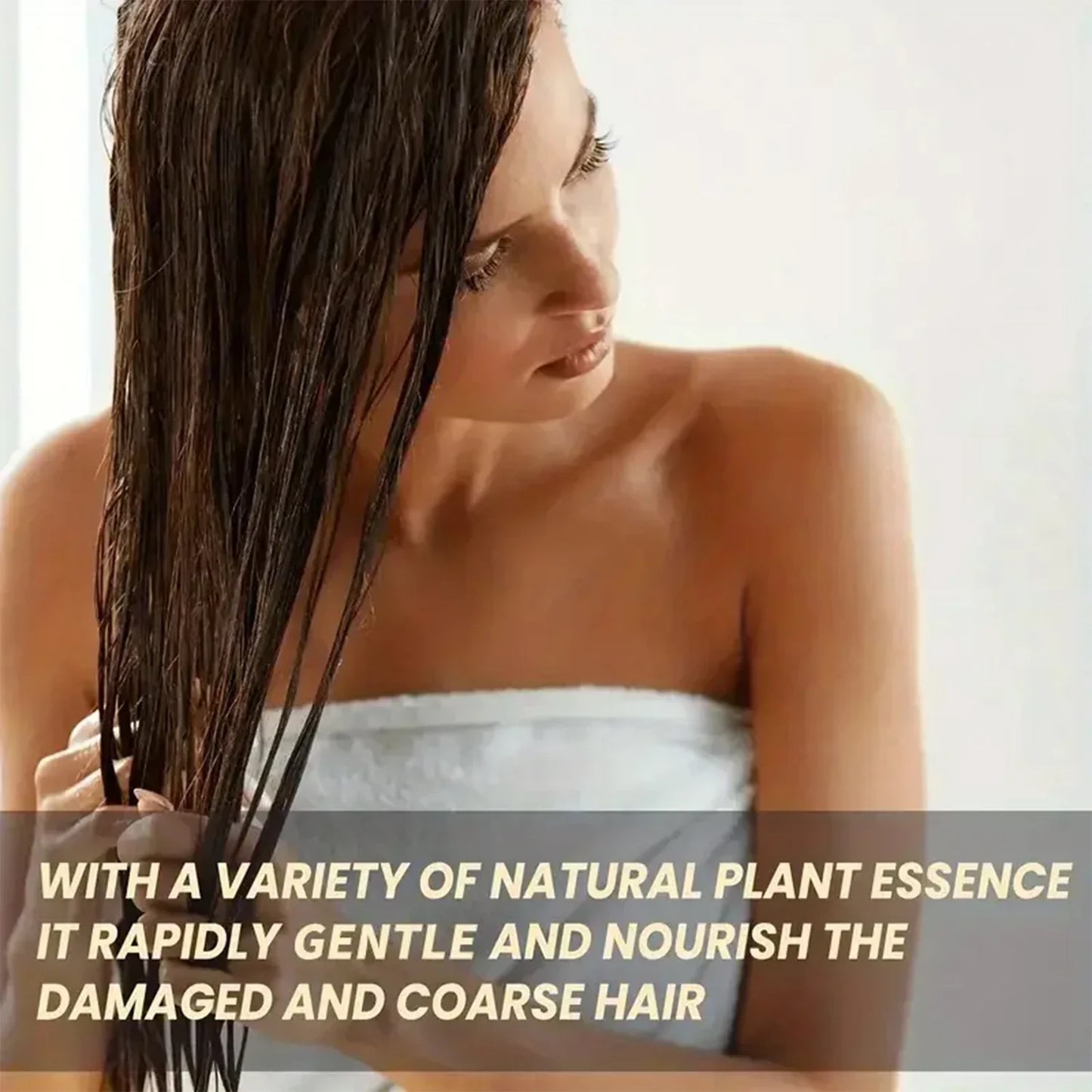 Keratin Leave-In Conditioner with Biotin & Collagen | Repairs Hair