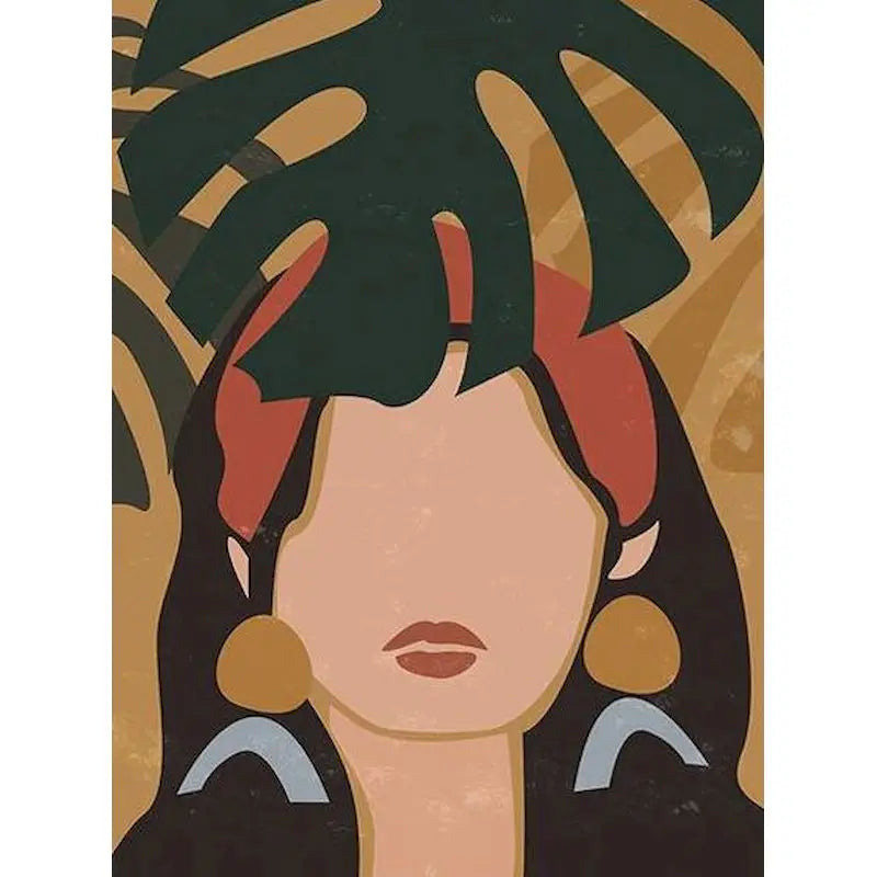Paint by Numbers Interior Figure Canvas Kit 60x75cm | GATYZTORY