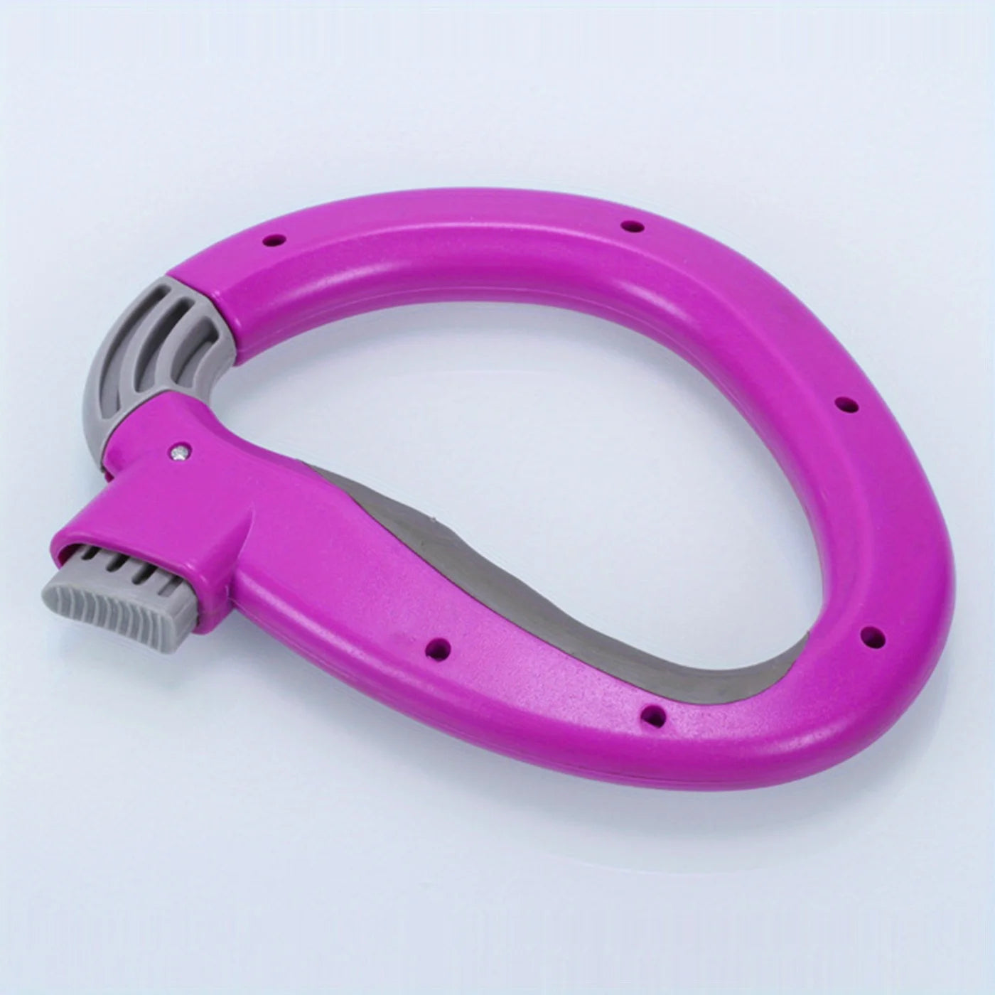 1 Piece One-Hand Self-Locking Bag Holder for Grocery Shopping-Convenient and Secure Grip for Easy Carrying Peaceful Pleasures Health and Wellness PURPLE