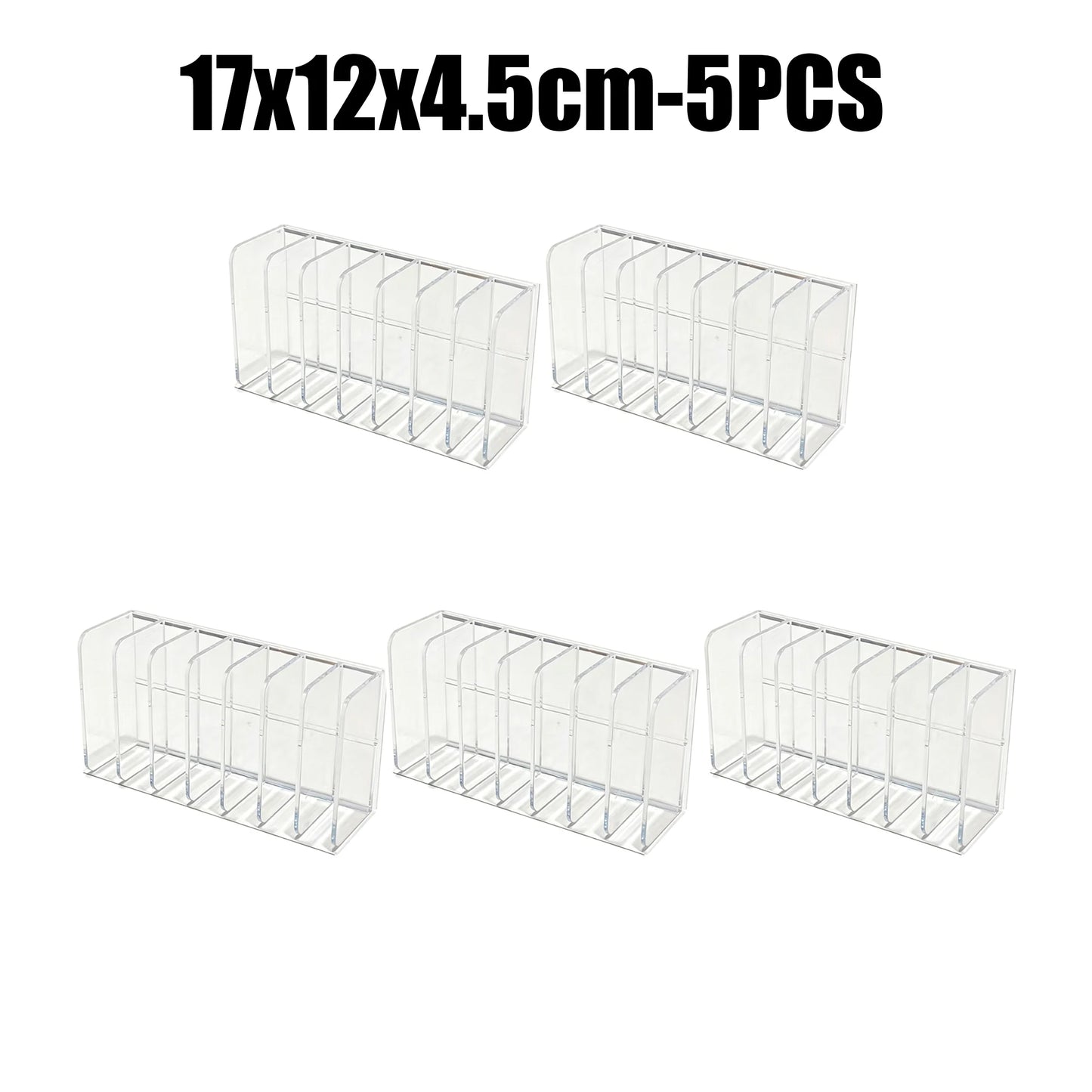 Acrylic Cosmetics Organizer – Lipstick & Skincare Storage Rack