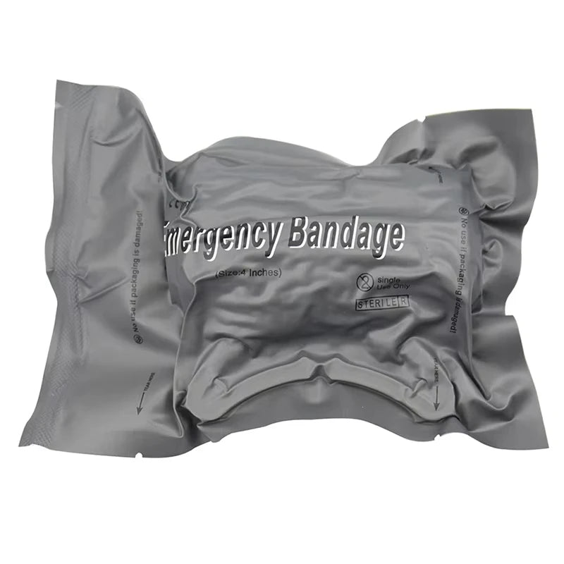 4/6Inch Israeli Trauma Emergency Bandage Elastic Compression Bandage Outdoor Emergency Wound Dressing Vacuum Packaging Peaceful Pleasures Health and Wellness 6BF032-4in