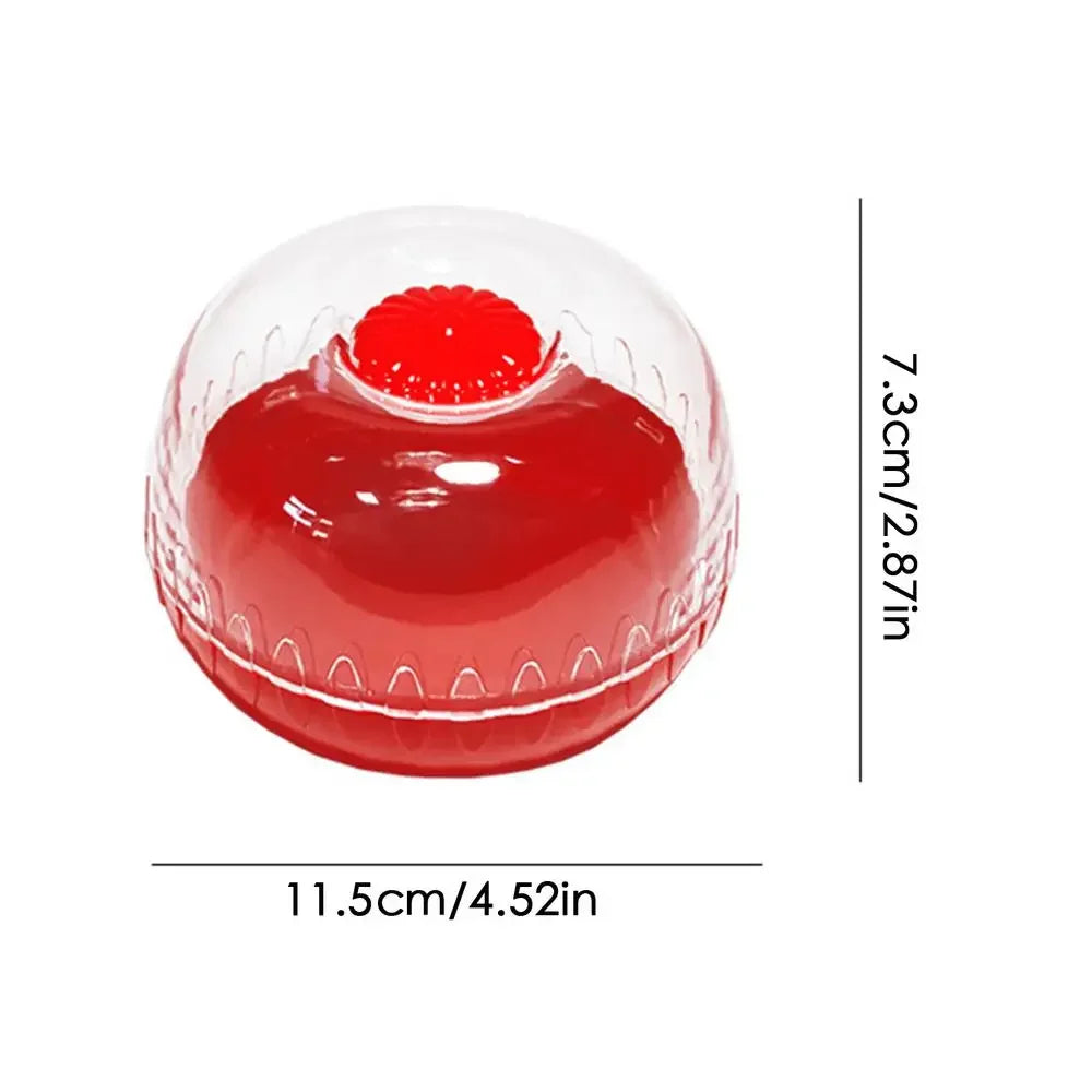 1/4 pcs Hot Sale Fruit Vegetable Fresh box Mini Food Preservation Refrigerator Storage box Vegetable Tray Vegetable Storage Box Peaceful Pleasures Health and Wellness red