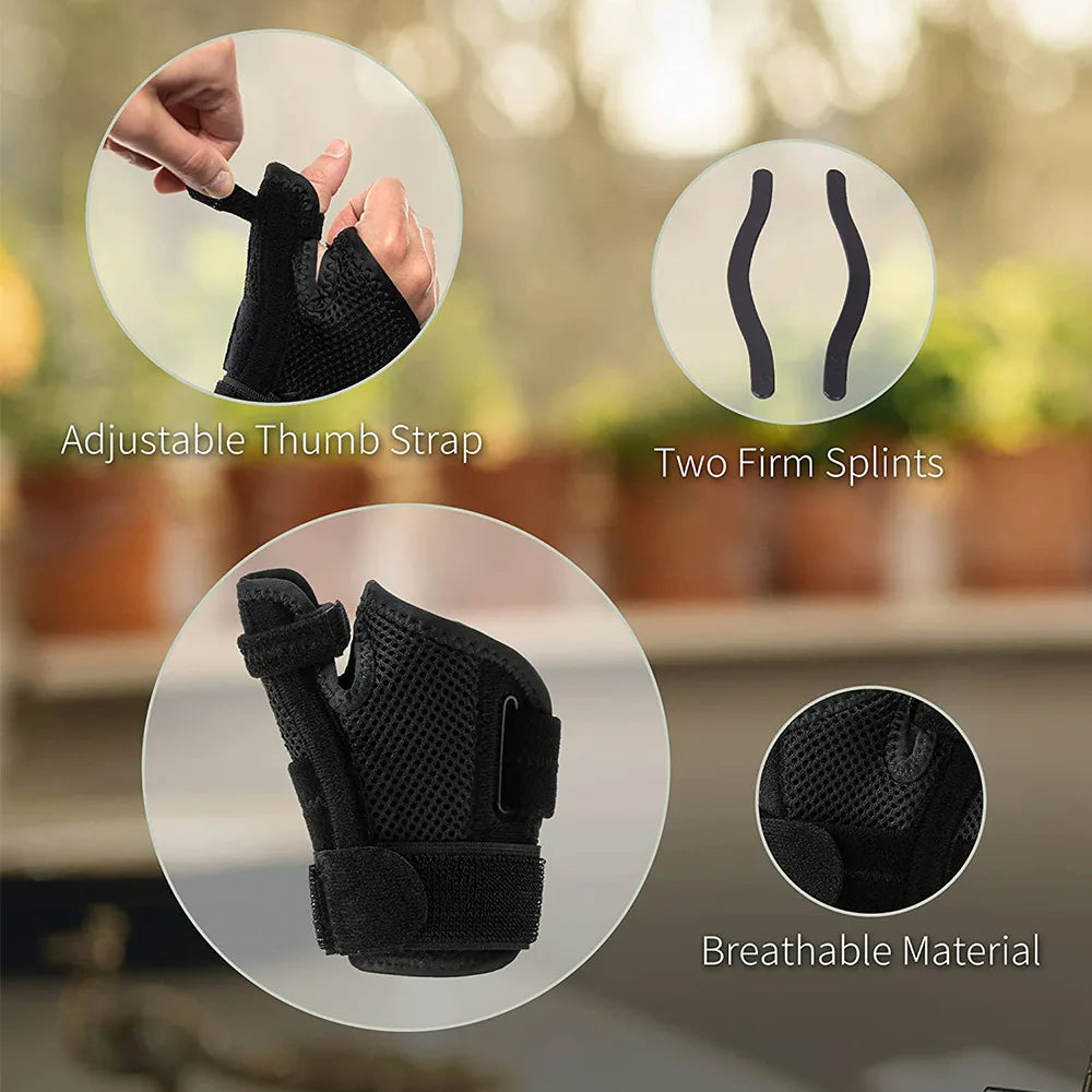 Flexible Thumb Wrist Splint Brace | Breathable, Left & Right Hand