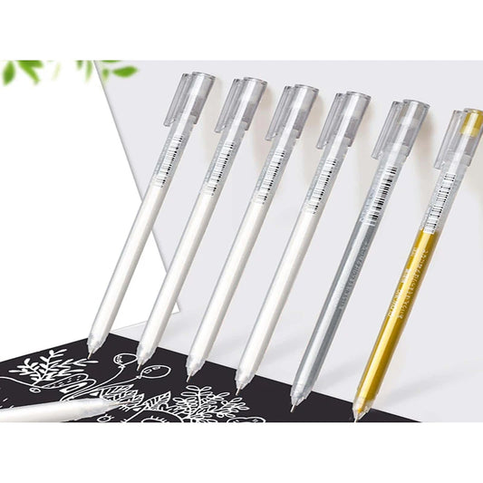 Bview Art 3 Colors Highlight Pen Drawing Fine Point Sketching Ink Peaceful Pleasures Health and Wellness