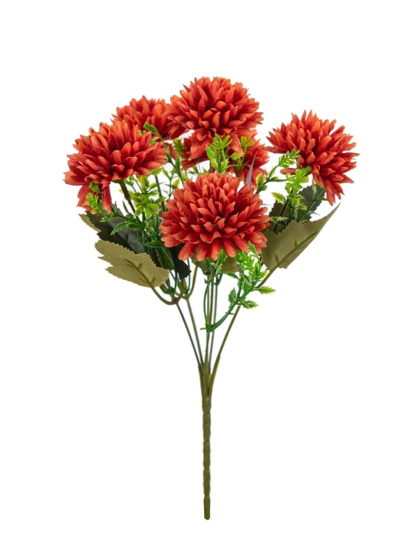 Silk Ball Chrysanthemum Artificial Flowers – Wedding & Home Décor