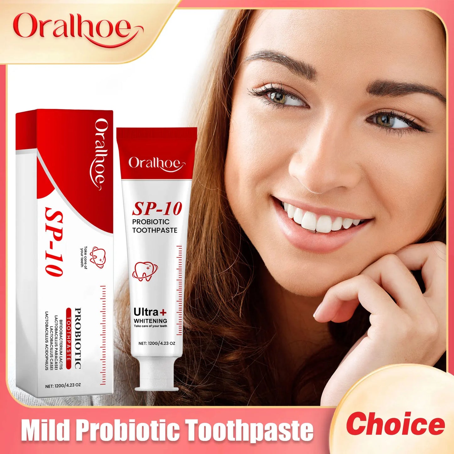 Probiotic Brightening Toothpaste – Fresh Breath & Deep Clean