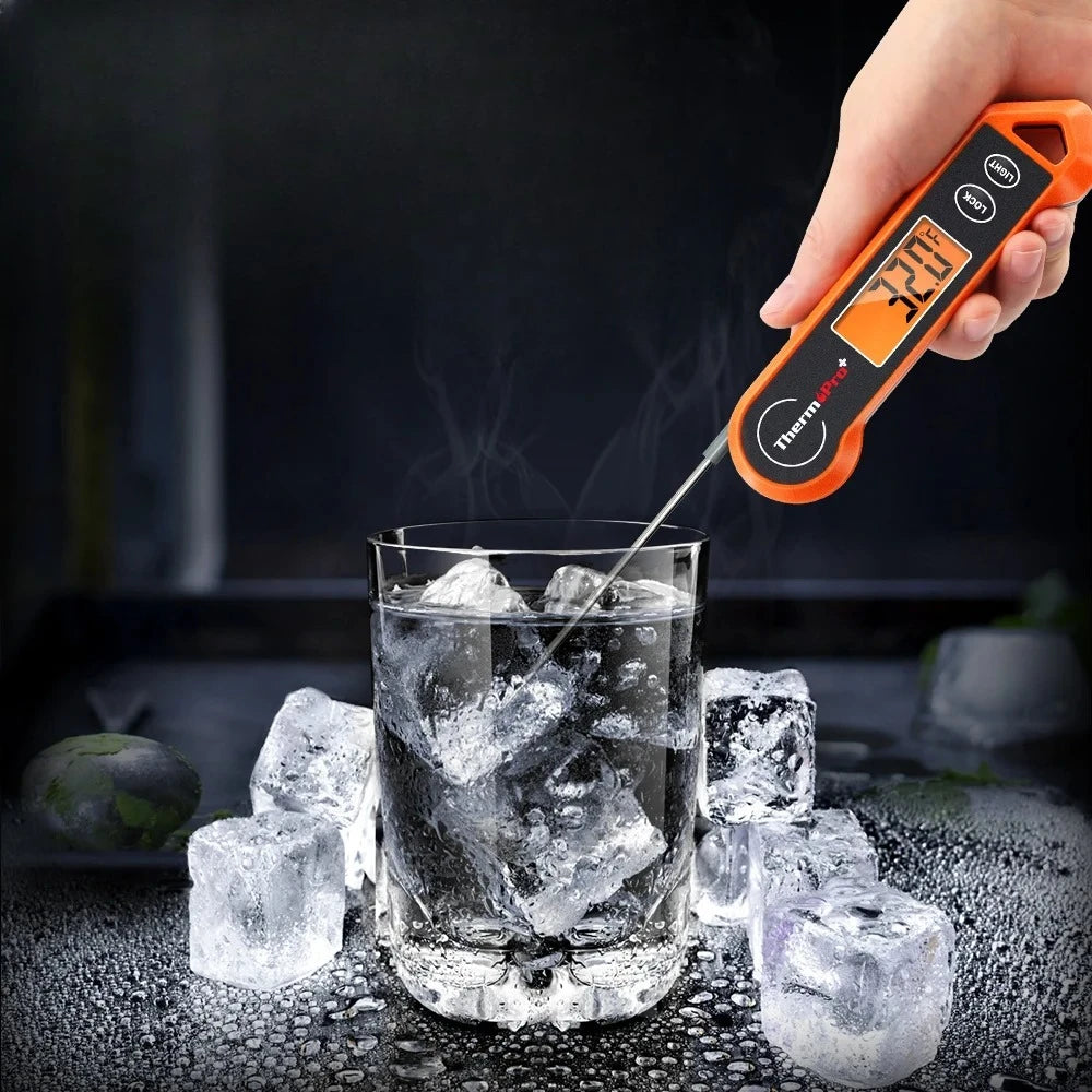 Electronic Food Thermometer Barbecue Temperature Outdoor Oven Temperature Oven Thermometer Practical Kitchen Tools Fast Reading Peaceful Pleasures Health and Wellness Default Title
