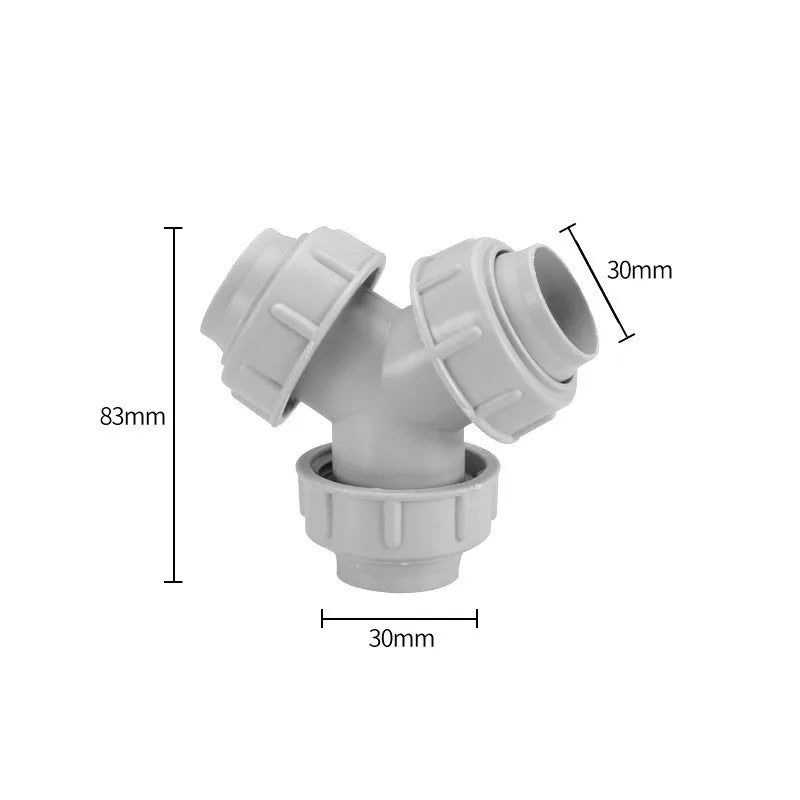 Y-Shape Sink Drain Adapter | Overflow Tube Hose Connector