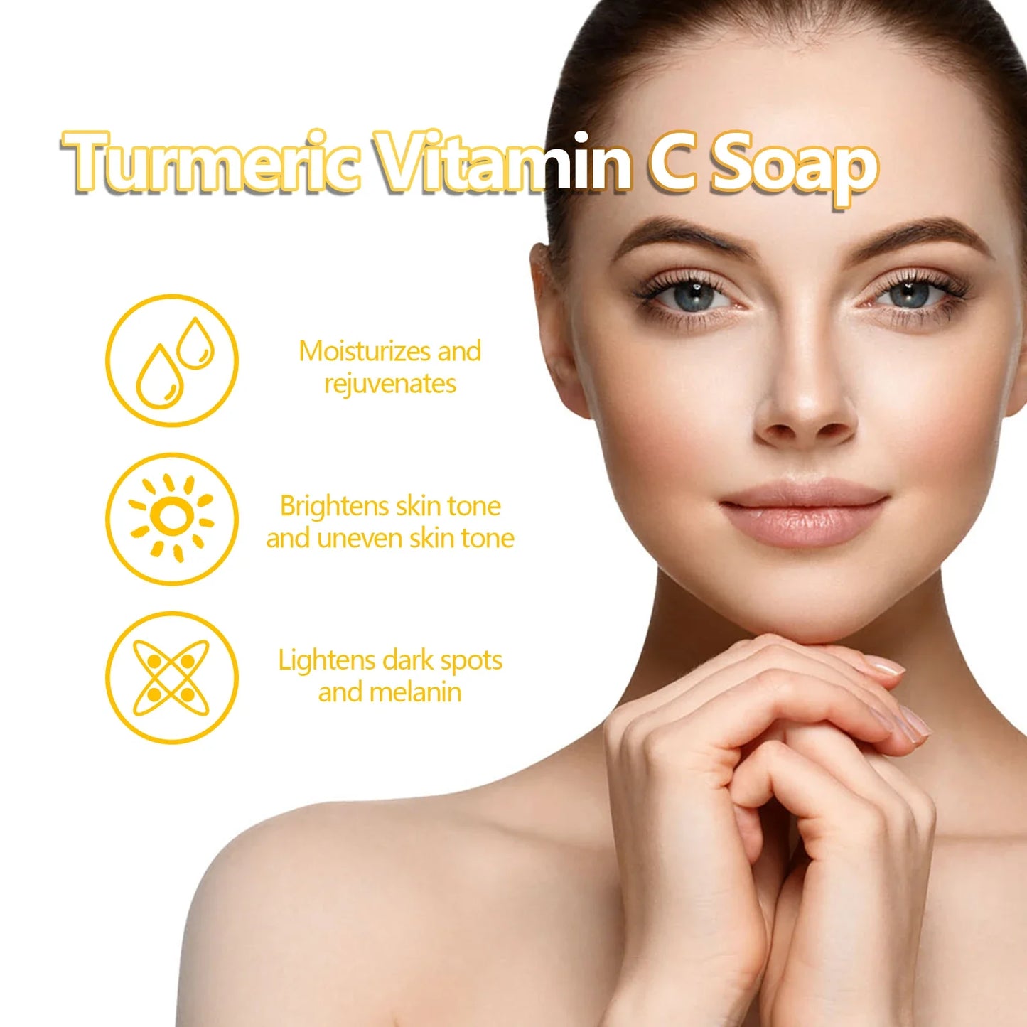 Eelhoe Turmeric Face Soap – Brighten Skin & Fade Dark Spots