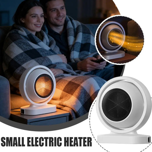 USA European Standard 220V Portable Small Desktop Mini Heater Household Energy-saving Intelligent Heating Grilling Stove Heater Peaceful Pleasures Health and Wellness