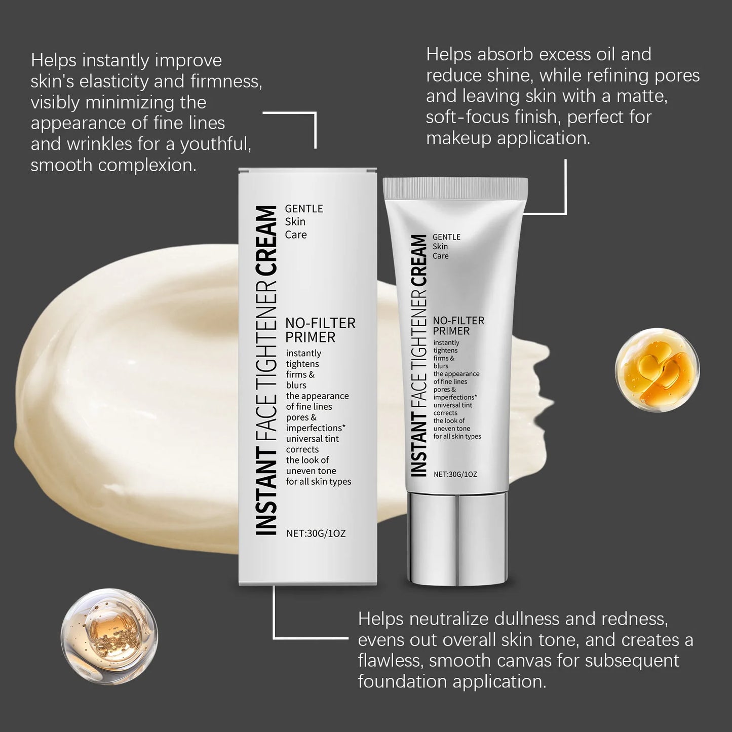 Instant Firming Lifting Cream | Hyaluronic Acid Primer 30g