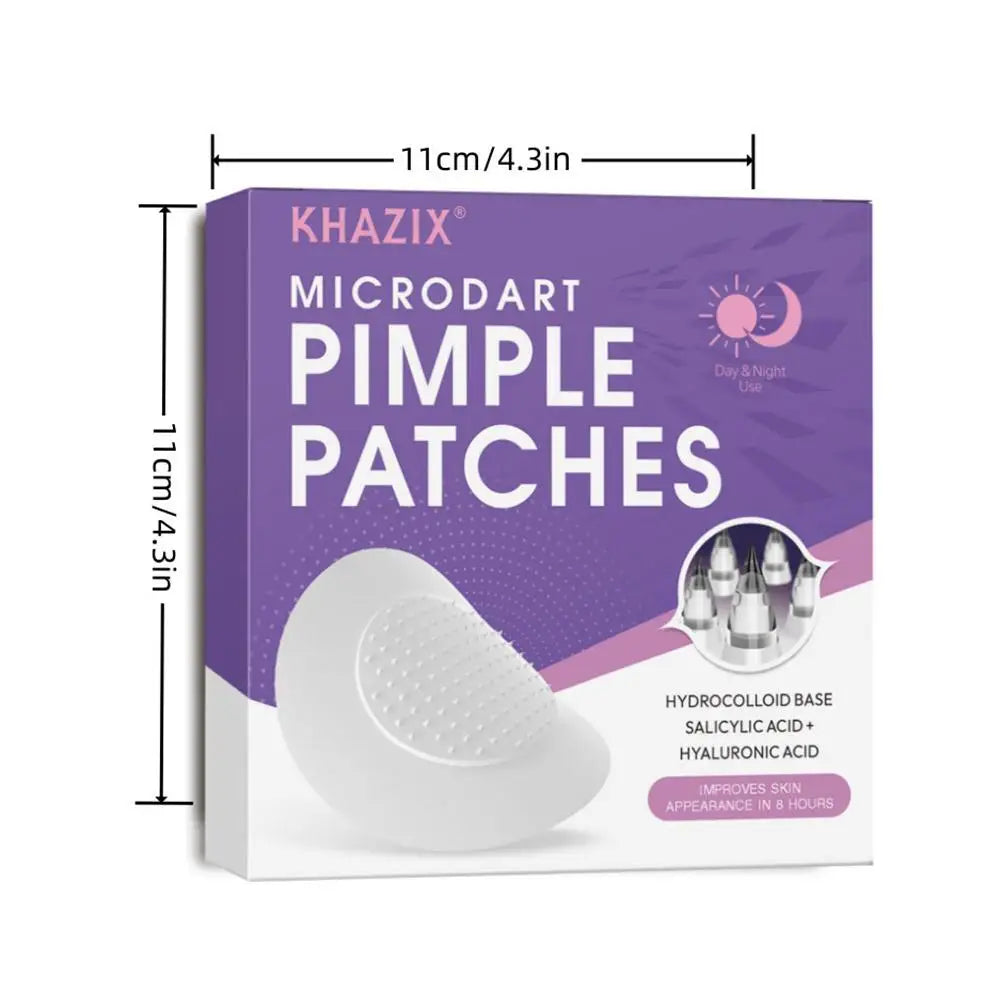 Microneedle Acne Patches 24PCS – Hydrocolloid Pimple Stickers
