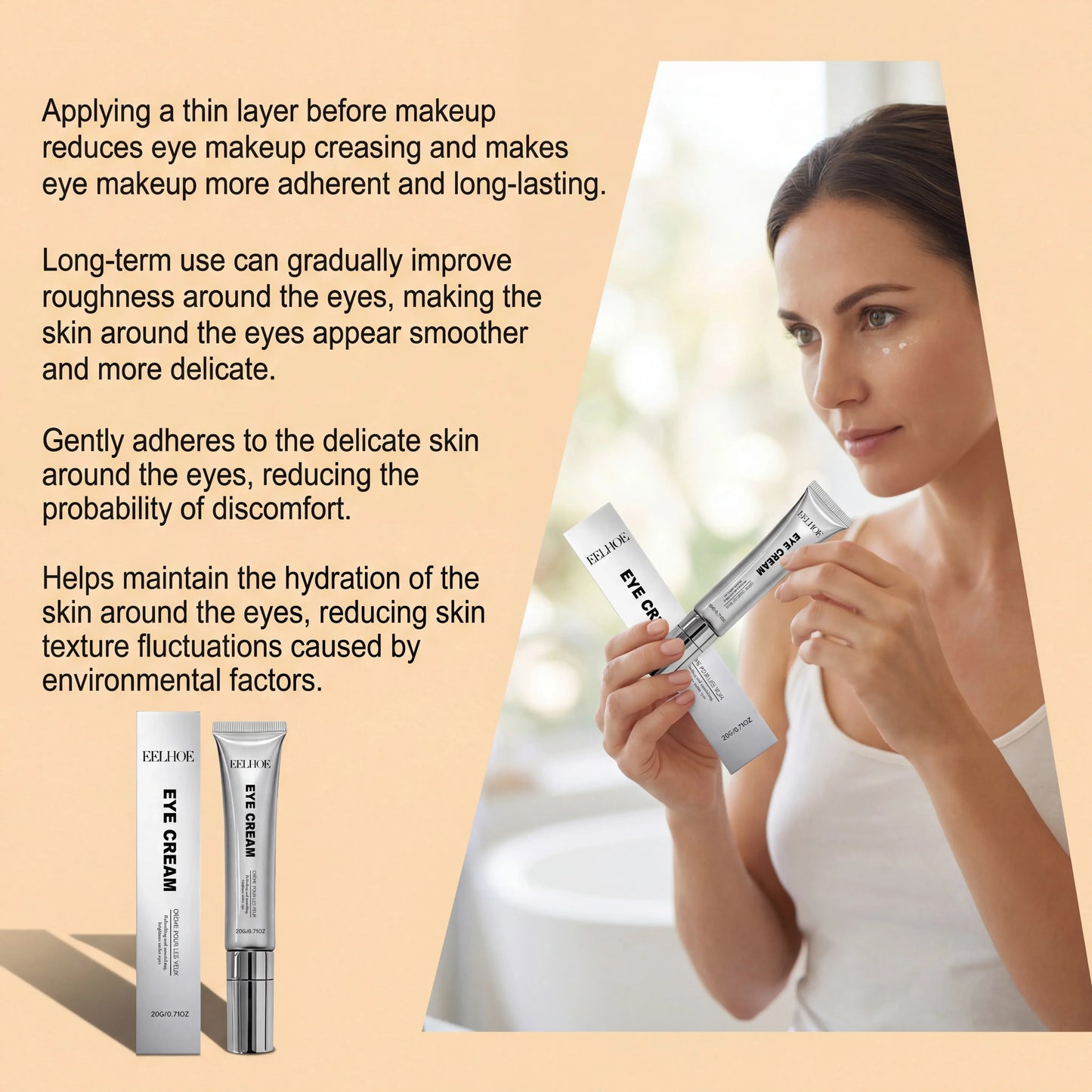Copper Titanium Eye Cream – Moisturizing & Nourishing | 20g