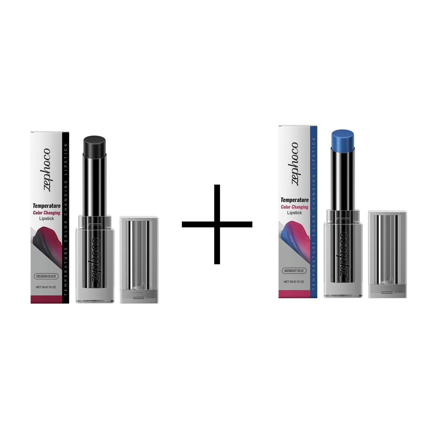 Obsidian Thermochromic Lipstick – Moisturizing & Color-Changing