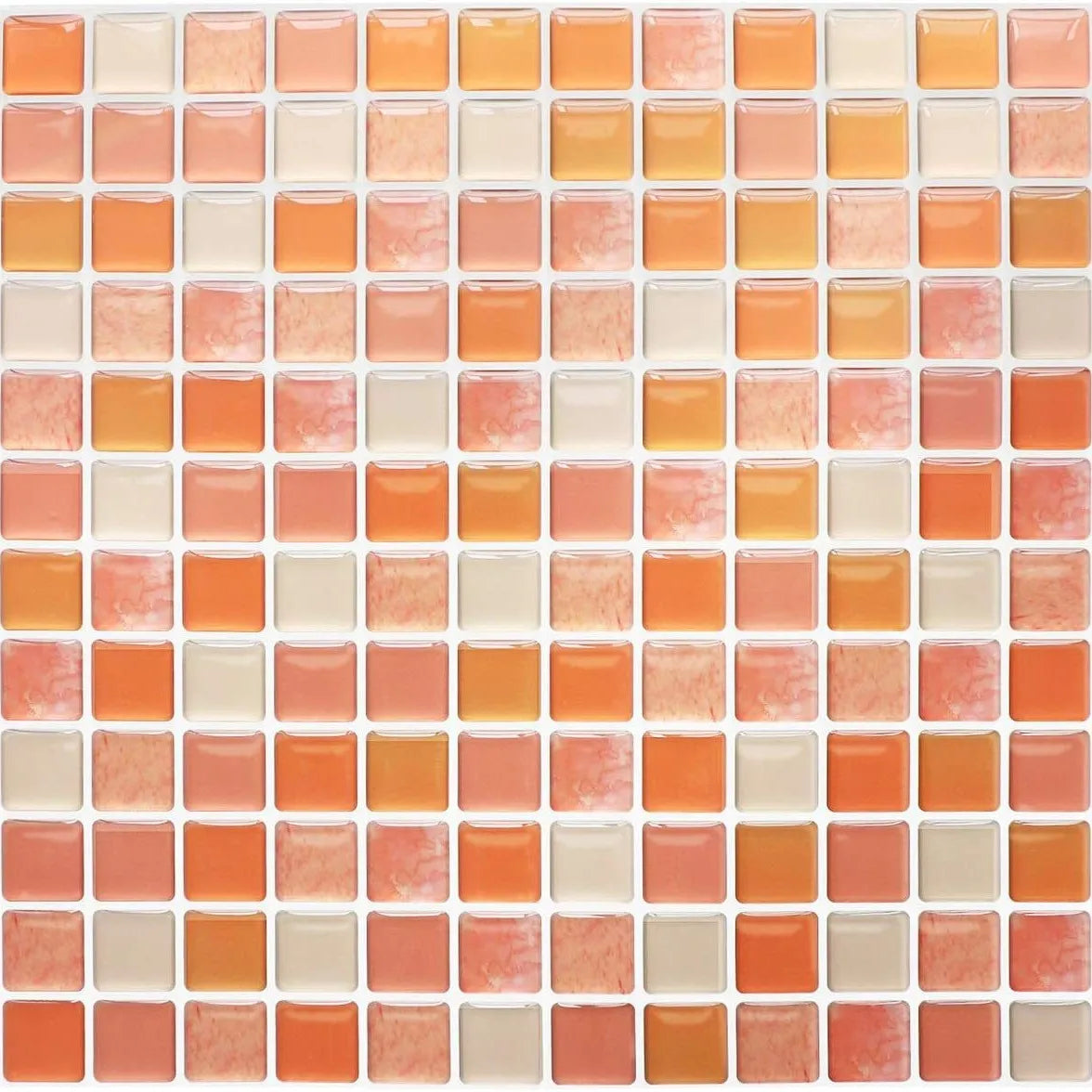 Drop-plastic mosaic wall stickers self-adhesive wall decoration stickers for foreign trade three-dimensional DIY home decoration Peaceful Pleasures Health and Wellness 5ps 13