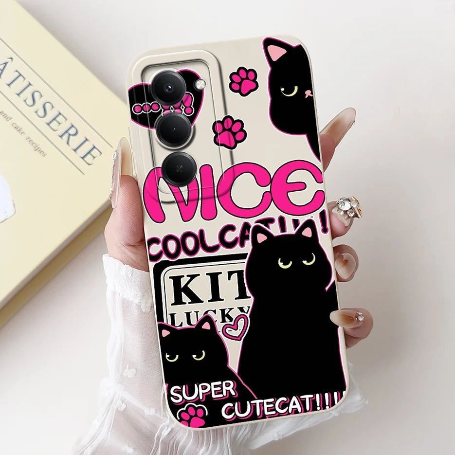 Xiaomi Redmi 15 4G/5G Cute Cartoon Shockproof Silicone Case