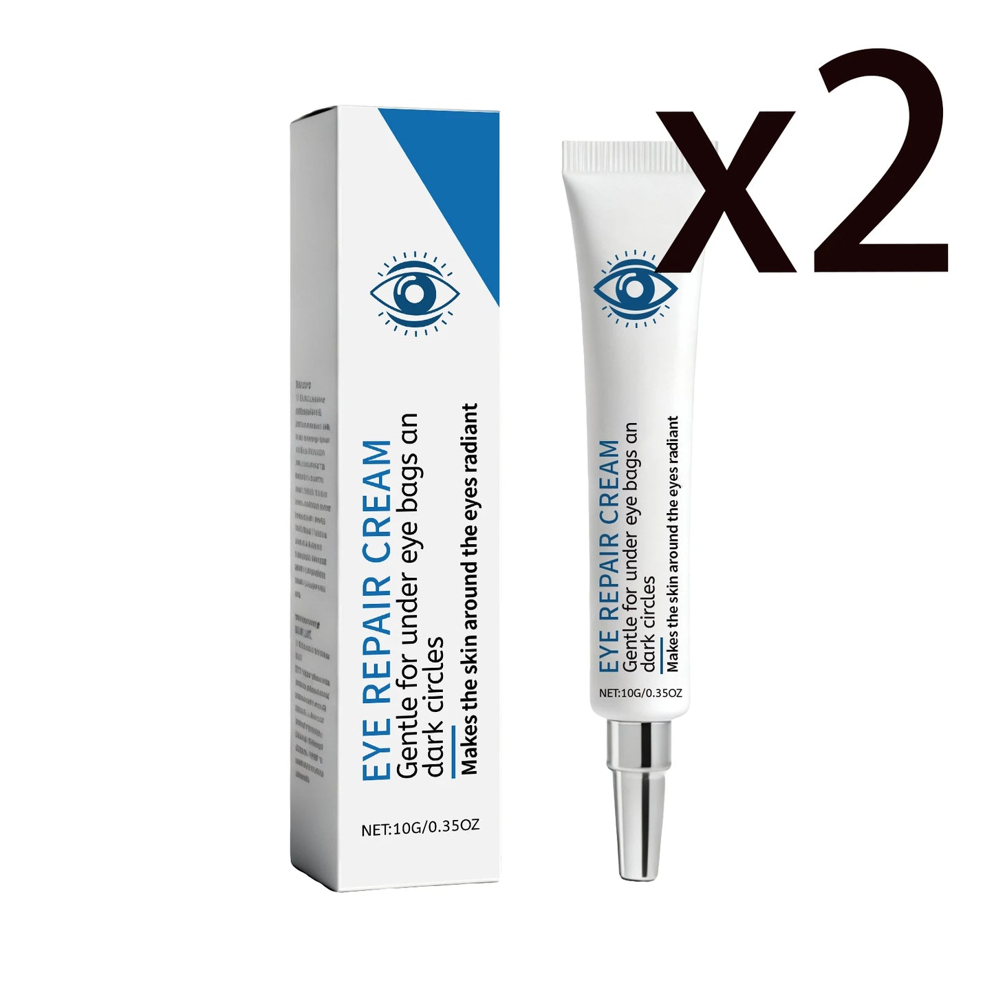 Tightening Eye Cream Improve Fine Lines Remove Dark Circles Relieve Eye Bags Reduce Swelling Brighten Skin Moisturize Eye Lotion Peaceful Pleasures Health and Wellness 2x10g