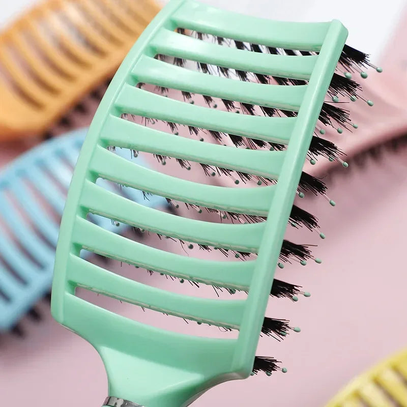 Original Hair Brush Magic Hair Comb Detangling Hair Brush Detangle Lice Massage Comb Women Tangle Hairdressing Salon 2023 Peaceful Pleasures Health and Wellness