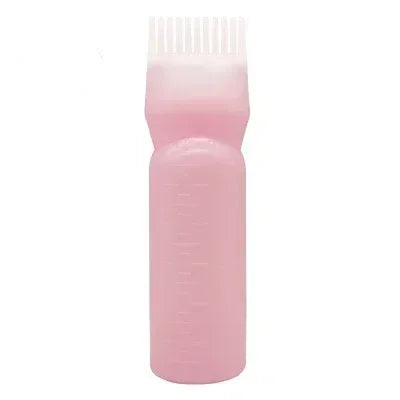 4 Colors Hair Dye Applicator Brush Bottles Dyeing Shampoo Bottle Oil Comb Hair Dye Bottle Applicator Hair Coloring Styling Tool Peaceful Pleasures Health and Wellness 160ml 2