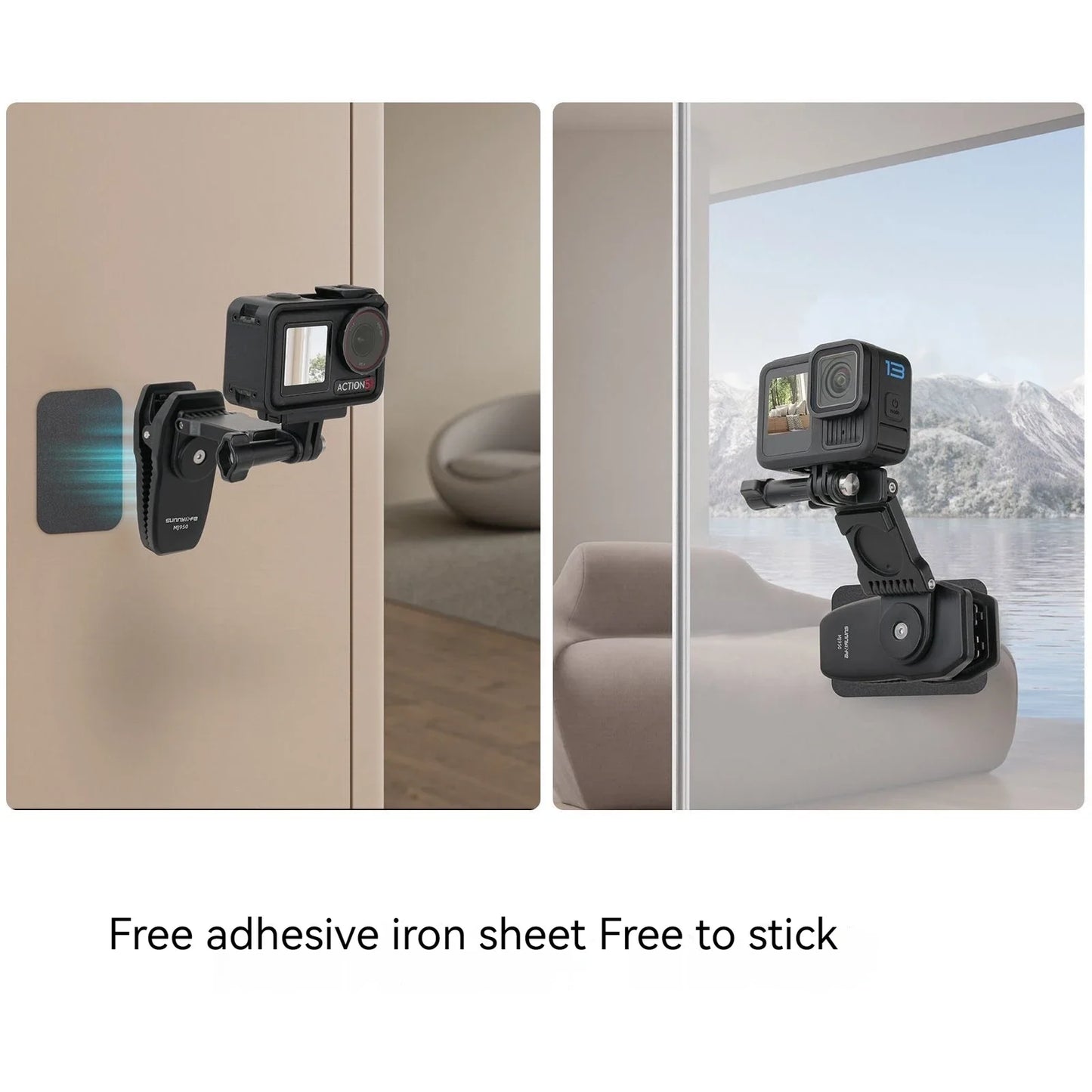 Sunnylife Magnetic Backpack Clip for DJI, GoPro & Insta360