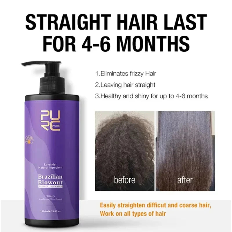 PURC Brazilian Keratin Smoothing Treatment – Lavender 1000ml