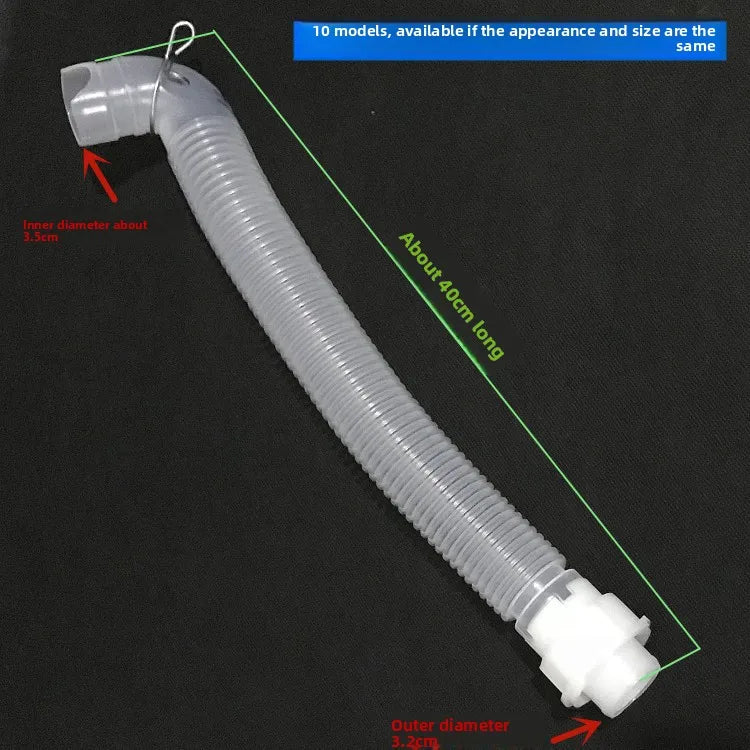 Fireproof Aluminum Exhaust Extension Tube 60–150mm Universal