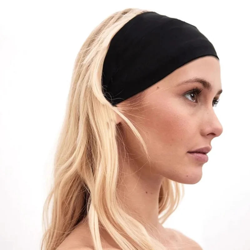 3-Piece Cotton Yoga Headband Set – Sweat-Absorbing Peaceful Pleasures Health and Wellness