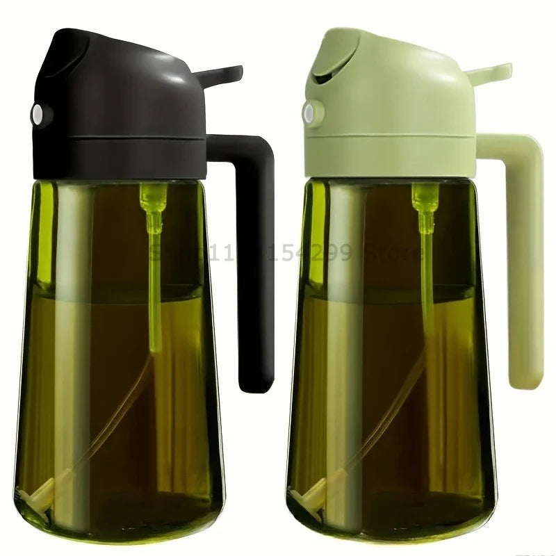 2-in-1 Oil Sprayer & Dispenser Bottle 470ml | Air Fryer BBQ